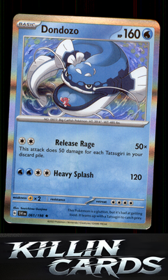 Dondozo - 061/198 061/198 Pokemon Rare SV01: Scarlet & Violet Base Set Card NM