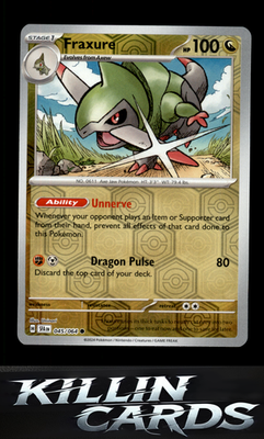 Reverse Holofoil Fraxure - 045/064 045/064 Pokemon Common SV: Shrouded Fable Car