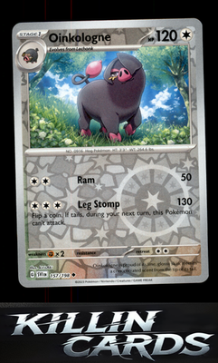 Reverse Holofoil Oinkologne 157/198 Pokemon Uncommon SV01: Scarlet & Violet Base