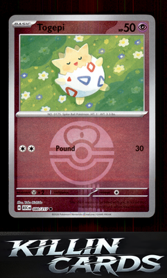 Reverse Holofoil Togepi (Love Ball) 080/217 Pokemon Common ME: Ascended Heroes C
