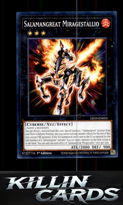 1st Edition Salamangreat Miragestallio LD10-EN010 YuGiOh Common Legendary Duelis