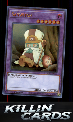 1st Edition Sanwitch GFP2-EN122 YuGiOh Ultra Rare Ghosts From the Past: The 2nd