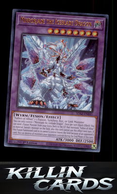1st Edition Mirrorjade the Iceblade Dragon SDAZ-EN041 YuGiOh Ultra Rare Structur
