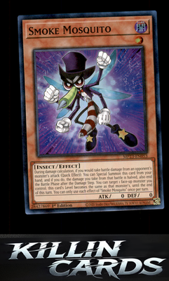 1st Edition Smoke Mosquito MP23-EN053 YuGiOh Super Rare 25th Anniversary Tin: Du