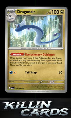 Dragonair 151/217 Pokemon Uncommon ME: Ascended Heroes Card NM