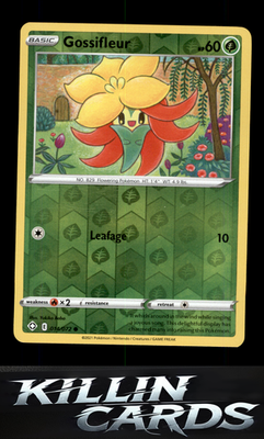 Reverse Holofoil Gossifleur 014/072 Pokemon Common Shining Fates Card NM