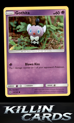 Gothita 52/145 Pokemon Common SM - Guardians Rising Card NM