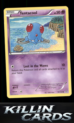 Tentacool 70/160 Pokemon Common XY - Primal Clash Card NM