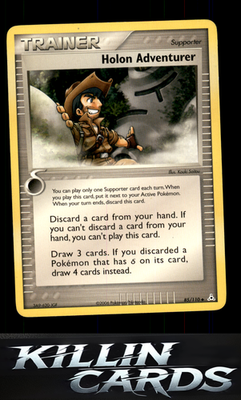Holon Adventurer 85/110 Pokemon Uncommon Holon Phantoms Card LP