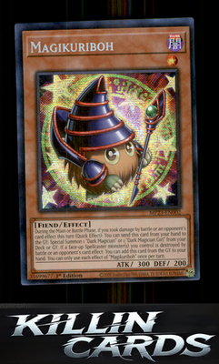 1st Edition Magikuriboh MP23-EN002 YuGiOh Prismatic Secret Rare 25th Anniversary