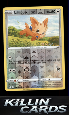 Reverse Holofoil Lillipup 133/203 Pokemon Common SWSH07: Evolving Skies Card NM