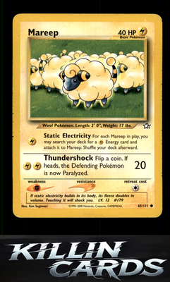 Mareep 065/111 Pokemon Common Neo Genesis Card LP