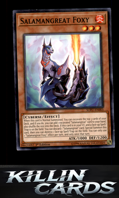 1st Edition Salamangreat Foxy SOFU-EN003 YuGiOh Common Soul Fusion Card NM