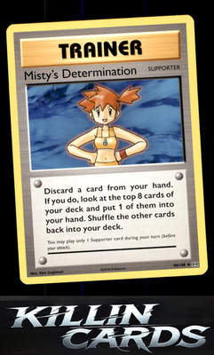 Misty's Determination 80/108 Pokemon Uncommon XY - Evolutions Card NM