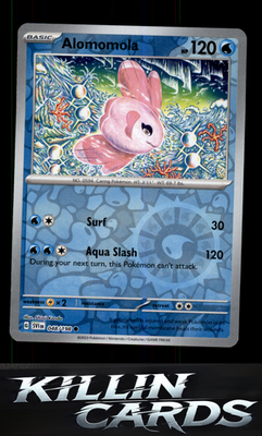 Reverse Holofoil Alomomola 048/198 Pokemon Common SV01: Scarlet & Violet Base Se