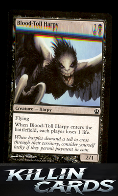 Blood-Toll Harpy 79 Magic C Theros Card NM