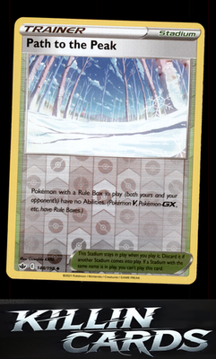 Reverse Holofoil Path to the Peak 148/198 Pokemon Uncommon SWSH06: Chilling Reig