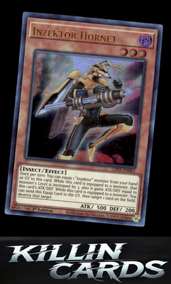 1st Edition Inzektor Hornet GFP2-EN062 YuGiOh Ultra Rare Ghosts From the Past: T