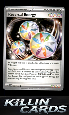 Reversal Energy 192/193 Pokemon Uncommon SV02: Paldea Evolved Card NM
