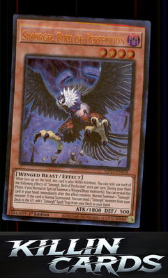 1st Edition Simorgh, Bird of Perfection MP23-EN016 YuGiOh Ultra Rare 25th Annive