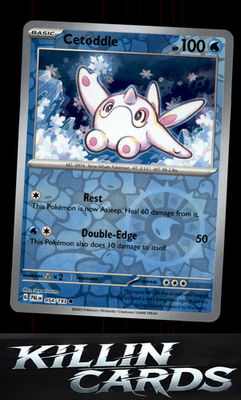 Reverse Holofoil Cetoddle - 054/193 054/193 Pokemon Common SV02: Paldea Evolved