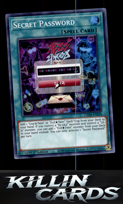 1st Edition Secret Password GEIM-EN020 YuGiOh Super Rare Genesis Impact Card NM