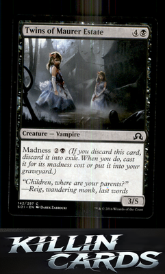 Twins of Maurer Estate 142 Magic C Shadows over Innistrad Card NM