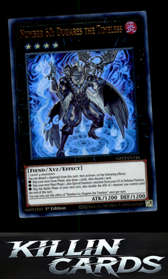 1st Edition Number 60: Dugares the Timeless GFP2-EN144 YuGiOh Ultra Rare Ghosts