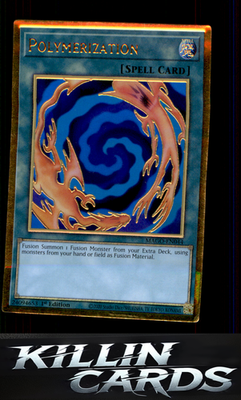 1st Edition Polymerization MAGO-EN044 YuGiOh Premium Gold Rare Maximum Gold Card