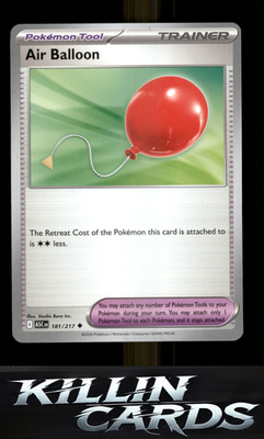 Air Balloon 181/217 Pokemon Uncommon ME: Ascended Heroes Card NM