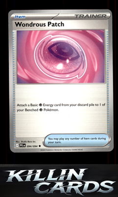 Wondrous Patch 094/094 Pokemon Uncommon ME02: Phantasmal Flames Card NM