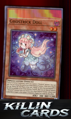 Ghostrick Doll OP27-EN004 YuGiOh Super Rare OTS Tournament Pack 27 Card NM