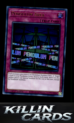 1st Edition Pendulum Area GFP2-EN170 YuGiOh Ultra Rare Ghosts From the Past: The