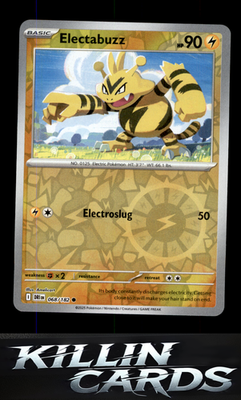 Electabuzz 068/182 Pokemon Common SV10: Destined Rivals Card NM