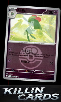Reverse Holofoil Kirlia (Love Ball) 088/217 Pokemon Common ME: Ascended Heroes C