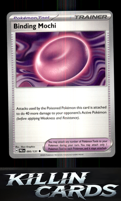 Binding Mochi 095/131 Pokemon Uncommon SV: Prismatic Evolutions Card NM