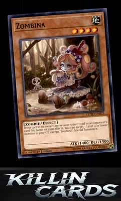1st Edition Zombina COTD-EN033 YuGiOh Common Code of the Duelist Card NM