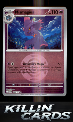 Mismagius (Energy Symbol Pattern) 086/217 Pokemon Rare ME: Ascended Heroes Card