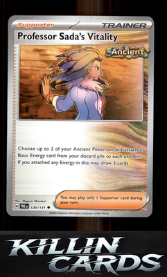 Professor Sada's Vitality 120/131 Pokemon Uncommon SV: Prismatic Evolutions Card