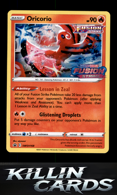 Oricorio - SWSH168 (Prerelease) SWSH168 Pokemon Promo SWSH: Sword & Shield Promo