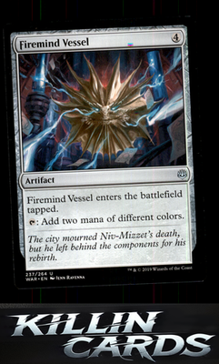 Firemind Vessel 237 Magic U War of the Spark Card NM