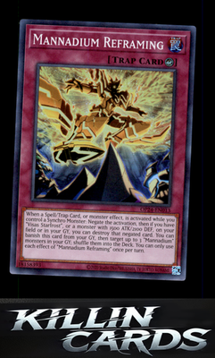 Mannadium Reframing OP24-EN013 YuGiOh Super Rare OTS Tournament Pack 24 Card NM