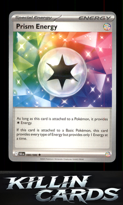 Prism Energy 086/086 Pokemon Uncommon SV: Black Bolt Card NM