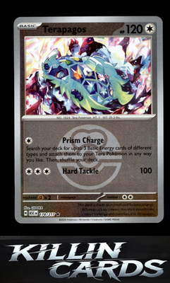 Reverse Holofoil Terapagos (Love Ball) 178/217 Pokemon Rare ME: Ascended Heroes