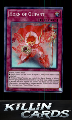 Horn of Olifant OP22-EN013 YuGiOh Super Rare OTS Tournament Pack 22 Card NM
