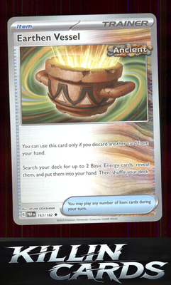 Earthen Vessel 163/182 Pokemon Uncommon SV04: Paradox Rift Card NM