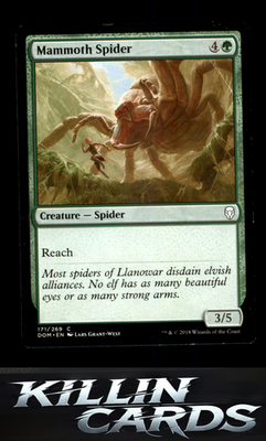 Mammoth Spider 171 Magic C Dominaria Card NM