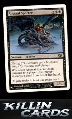 Abyssal Specter 117 Magic U 8th Edition Card LP