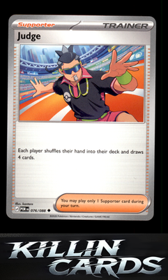 Judge 076/088 Pokemon Uncommon ME03: Perfect Order Card NM