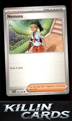 Nemona 180/198 Pokemon Common SV01: Scarlet & Violet Base Set Card NM